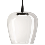 Bilia nude Ø 27 cm 230V Pendant Black hanglamp Zafferano 