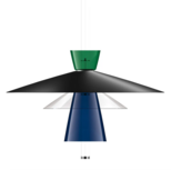 Thalea 5 Blue hanglamp FontanaArte Thalea 5 Blue hanglamp FontanaArte