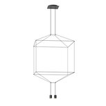 Wireflow 0309 hanglamp Vibia 