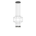 Wireflow 0302 hanglamp Vibia 