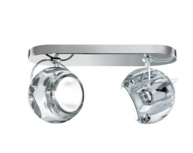 Beluga colour d57 2 lichts plafondlamp Fabbian 