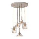 Decanterlight Chandelier 5 piece hanglamp Lee Broom 