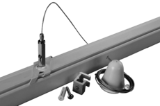 Powergear pendelset 5 meter draad - 3 fase rail Powergear pendelset 5 meter draad - 3 fase rail