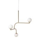 Mobil 70 pendant 3 Lights brass hanglamp Pholc