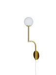 Mobil 46 wall brass wandlamp Pholc