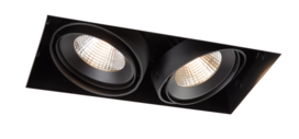 Multiple trimless 2x M LED111 Medium GE inbouwspot Modular Multiple trimless 2x M LED111 Medium GE inbouwspot Modular