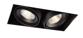 Multiple trimless 2x M LED111 Medium GE inbouwspot Modular