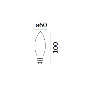 C35 led 2700k led lamp